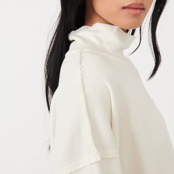 🎉LAST CHANCE🎉 NWT Free People Rae Pullover / Ivory - Picture 3 of 6